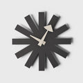 Asterisk Clock - Nardo Grey