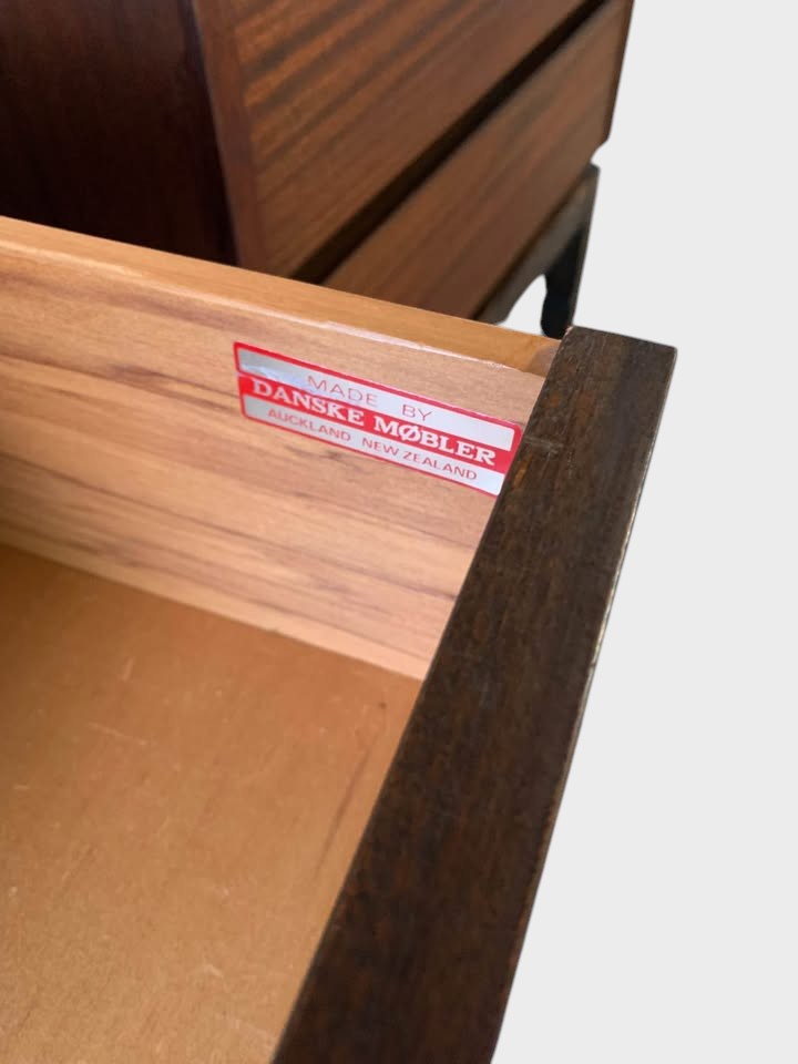 Mid Century Danske Mobler Bedside Tables - Pair