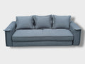 Ecosa Sydney 3.5 Seater Indigo (King) Couch/Sofa Bed