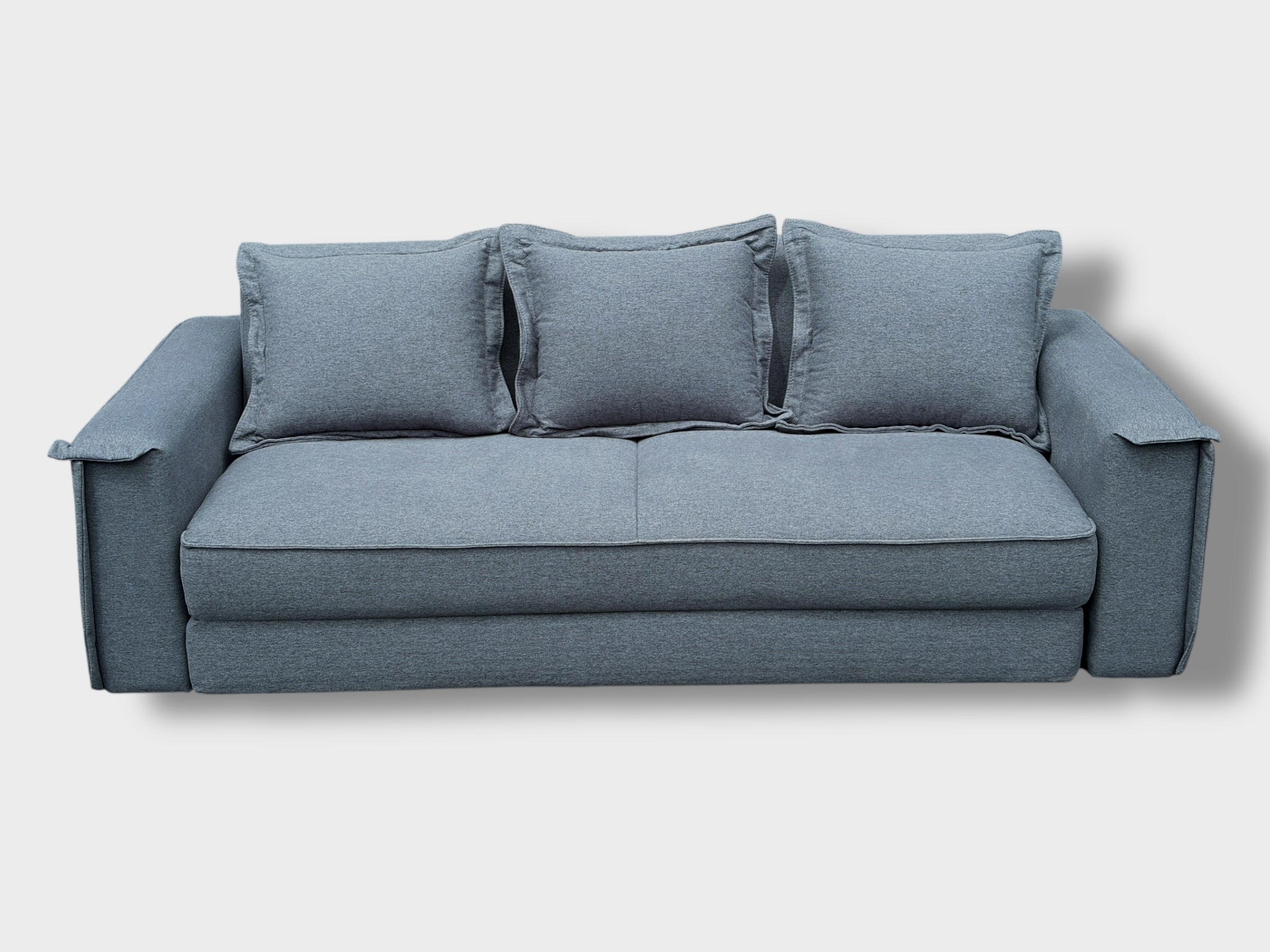 Ecosa Sydney 3.5 Seater Indigo (King) Couch/Sofa Bed