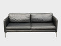Freedom Mid-century Genuine Leather 2.5 Seater Couch