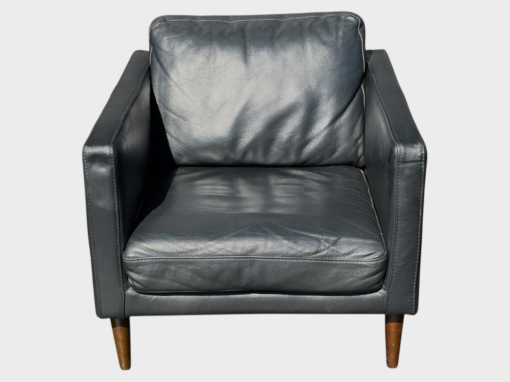 Freedom Docklands Black Leather - Single Seater