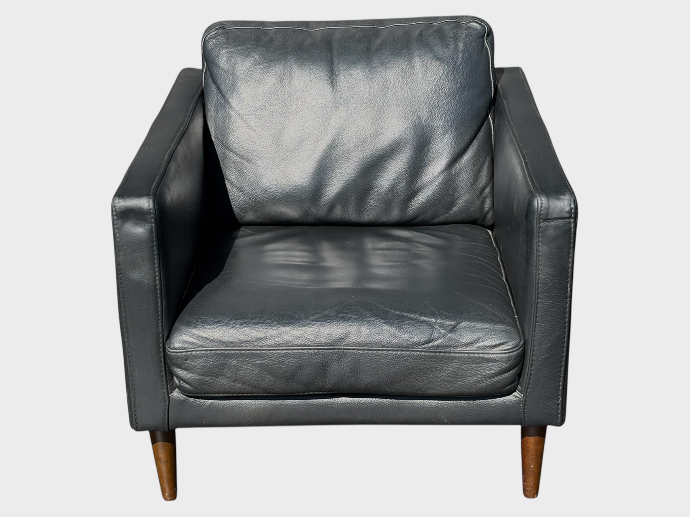 Freedom Docklands Black Leather - Single Seater