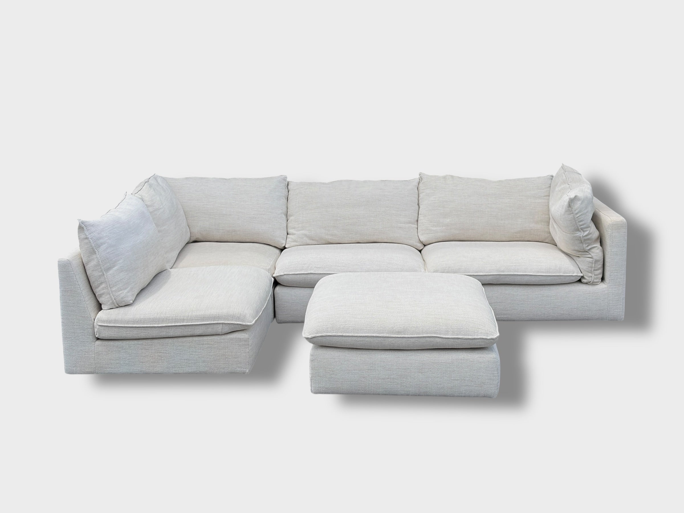 Freedom Sorrento 5-Piece Modular Couch - Alpha Natural