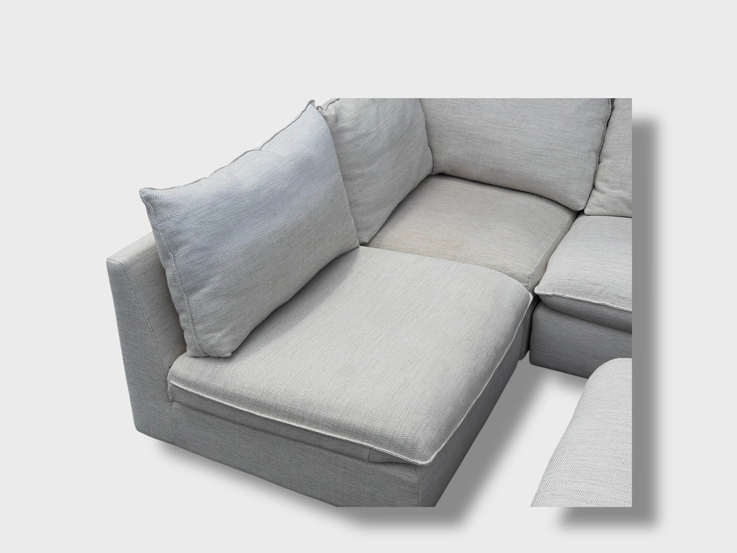 Freedom Sorrento 5-Piece Modular Couch - Alpha Natural