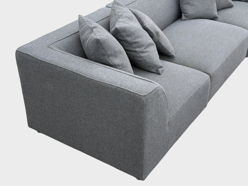 Nood Sabine Modular Sofa Charcoal - 3pc