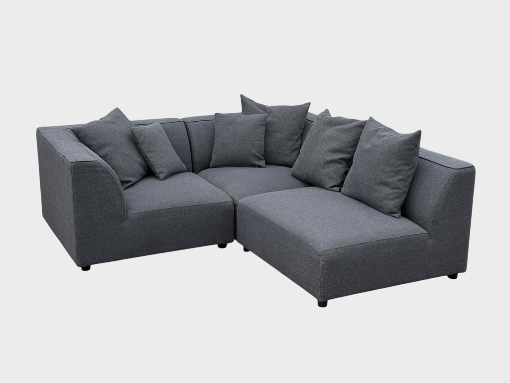 Nood Sabine Modular Sofa Charcoal - 3pc