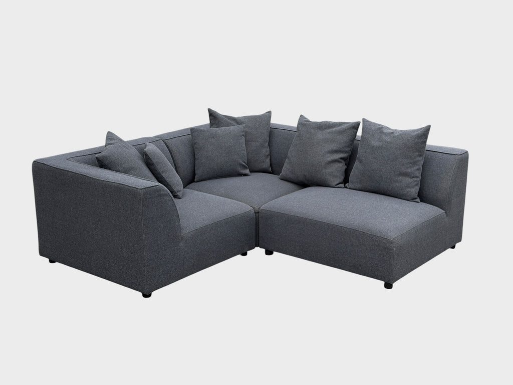 Nood Sabine Modular Sofa Charcoal - 3pc