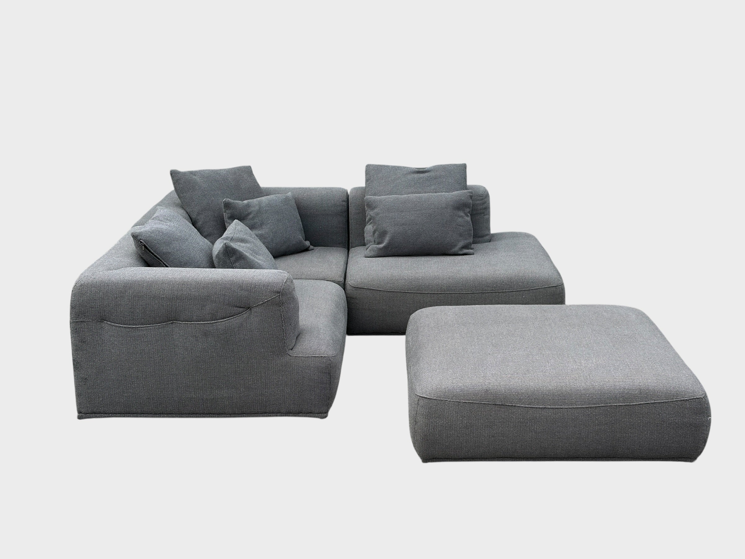 Nood Sabine Modular Sofa Grey - 4PC