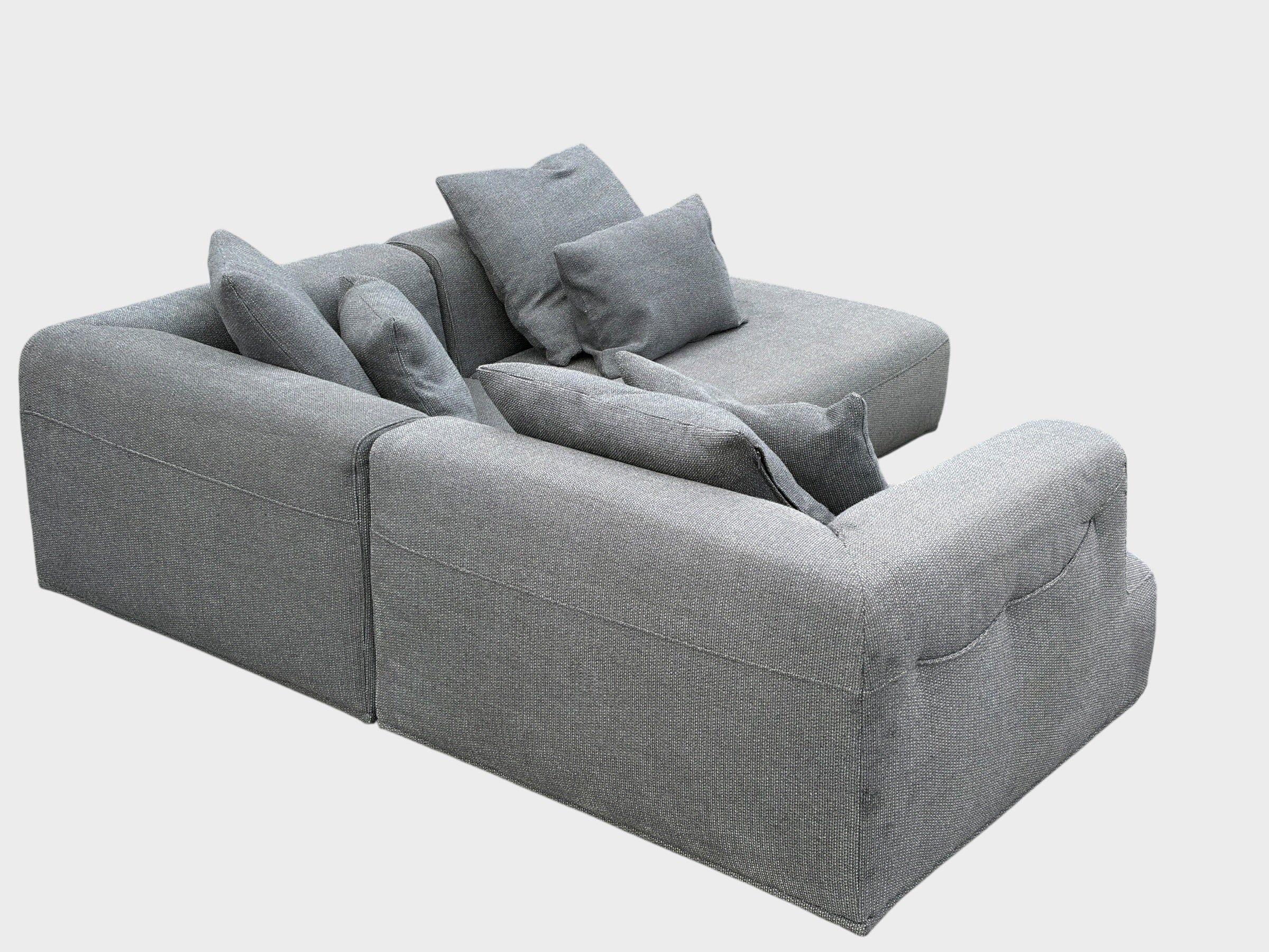 Nood Sabine Modular Sofa Grey - 4PC