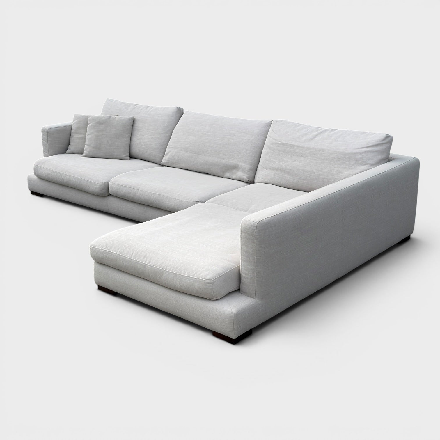 Freedom Long Island Fabric Modular Sofa - Light Grey