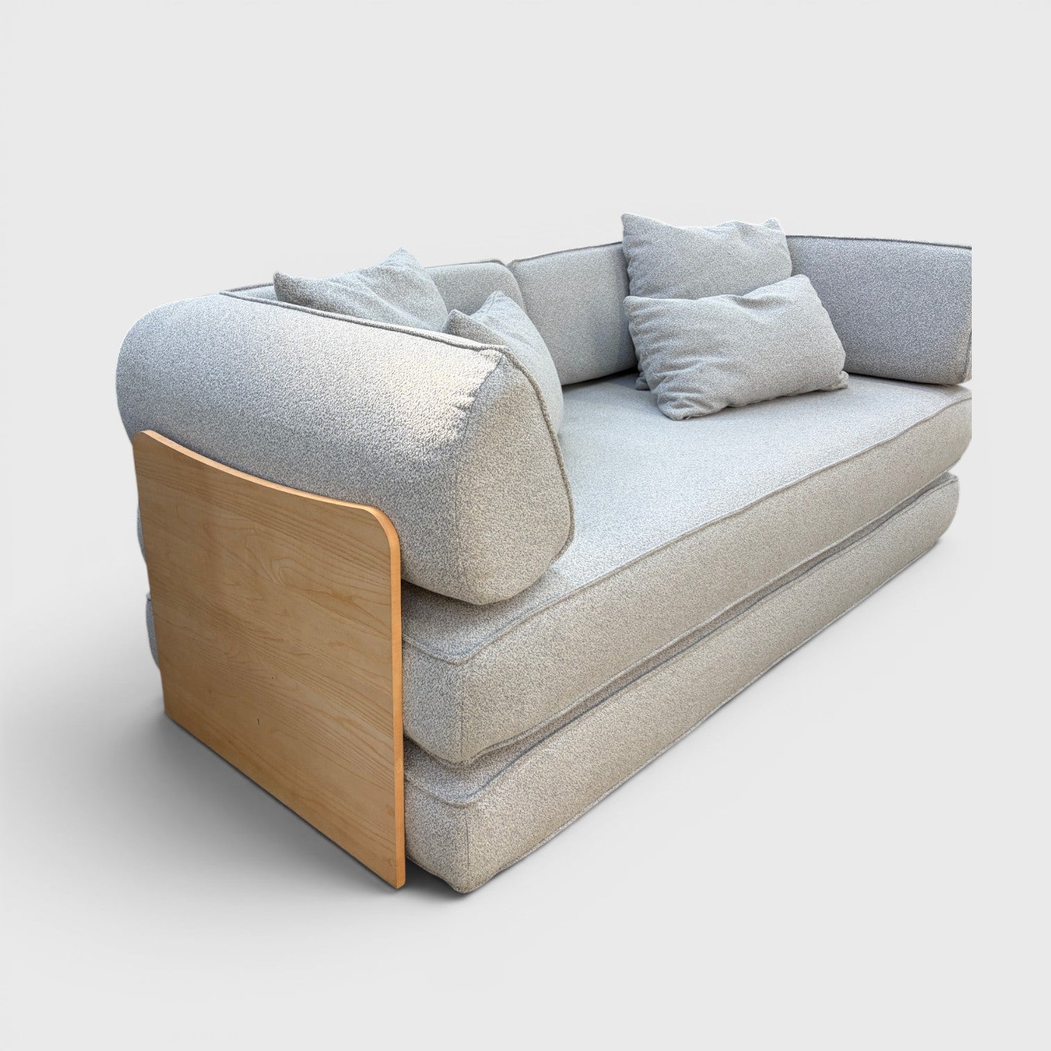 Ecosa Nimble Sofa Bed - Light Grey