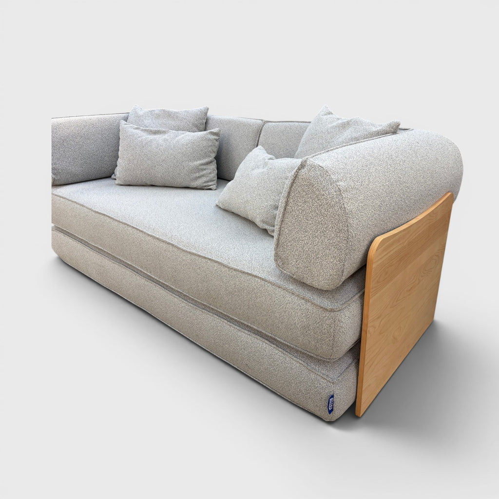 Ecosa Nimble Sofa Bed - Light Grey