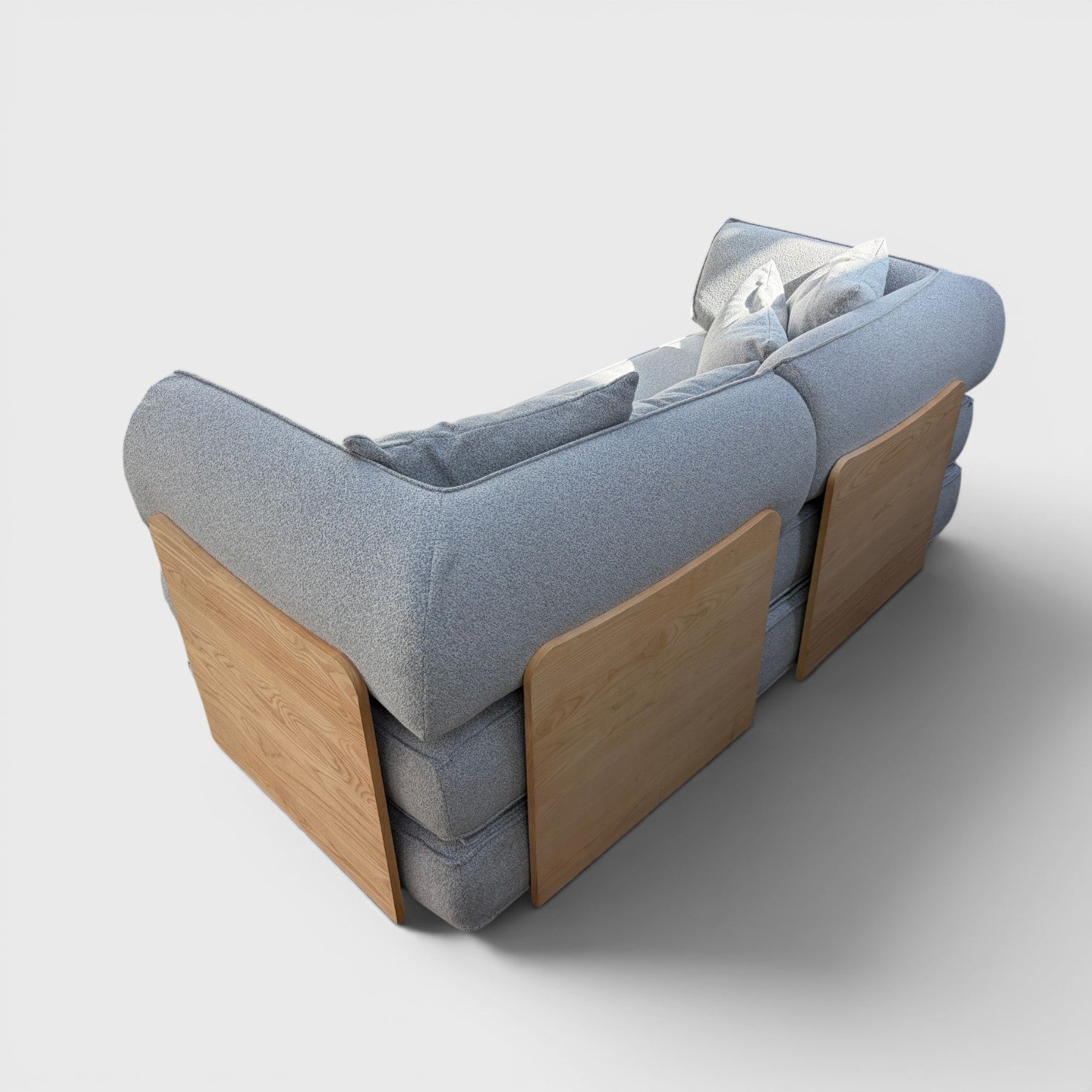 Ecosa Nimble Sofa Bed - Light Grey
