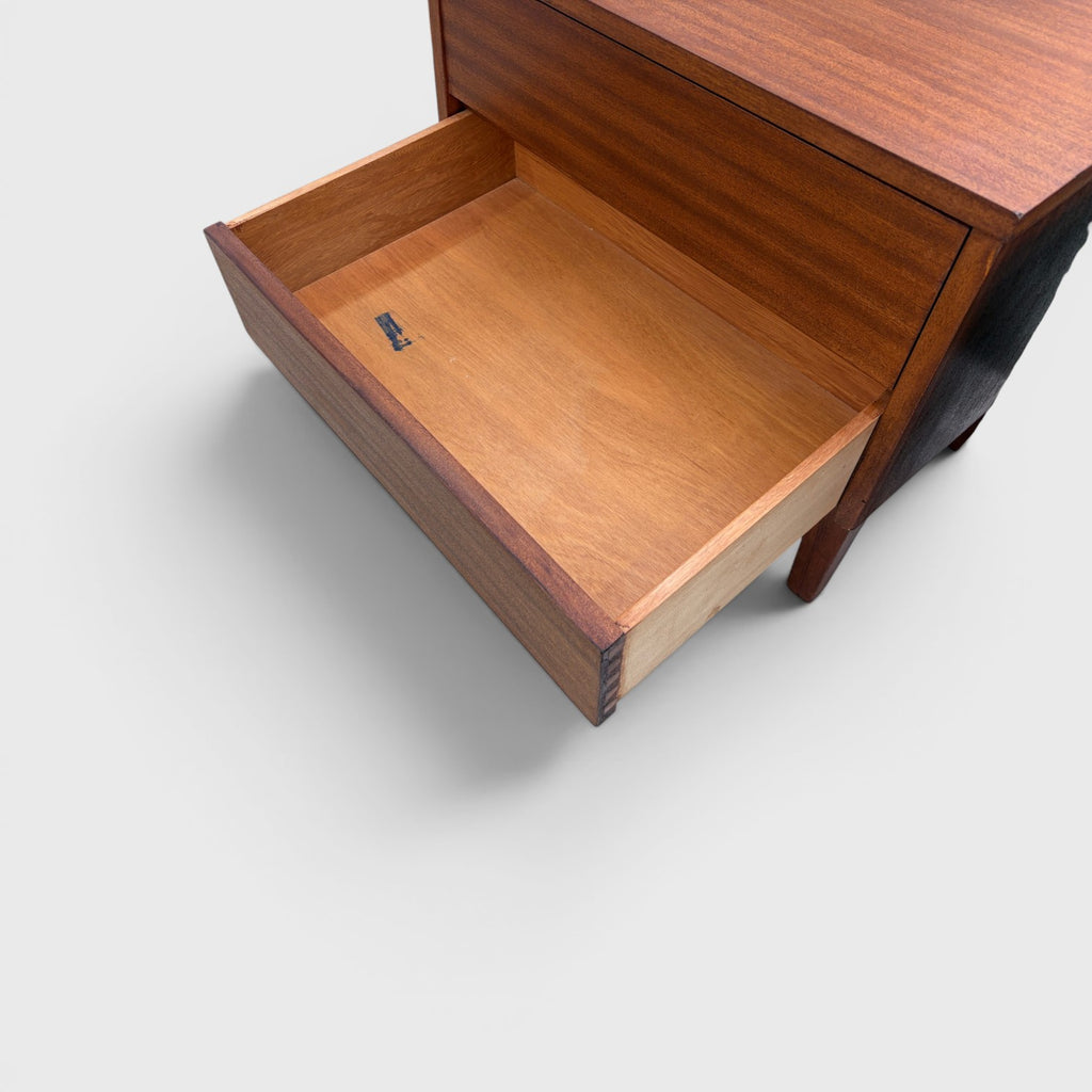 Pair of Mid-Century Modern Walnut Bedside Tables