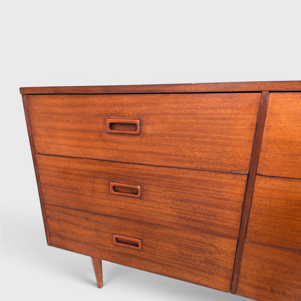 Mid Century Modern 6-Drawer Dresser