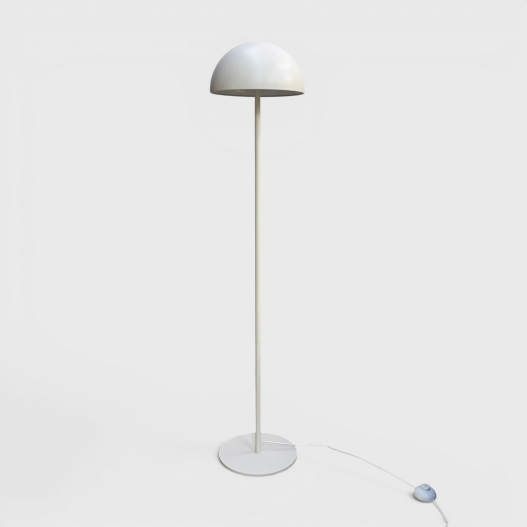 Citta Pin Dome Floor Lamp - White