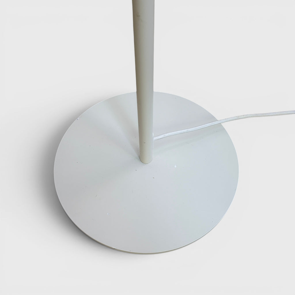 Citta Pin Dome Floor Lamp - White