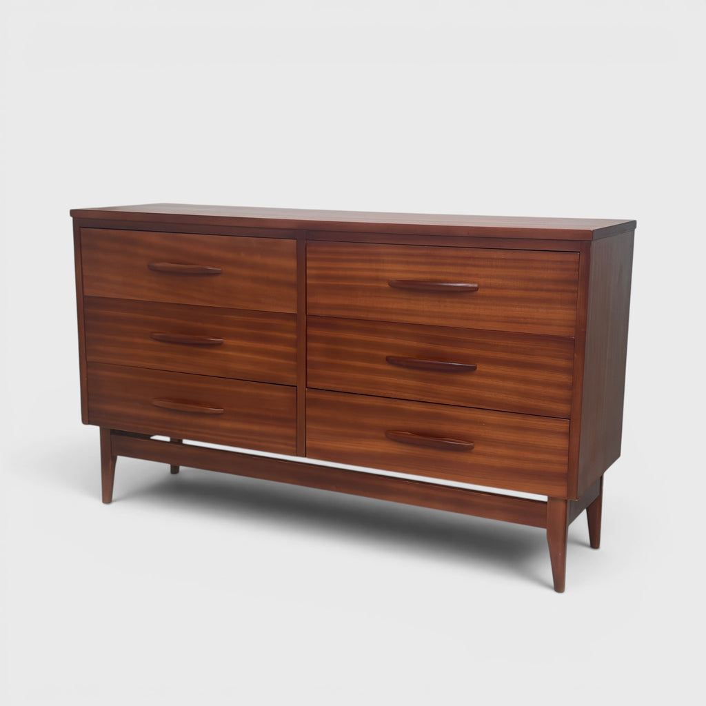 Mid-Century 6-Drawer Dresser