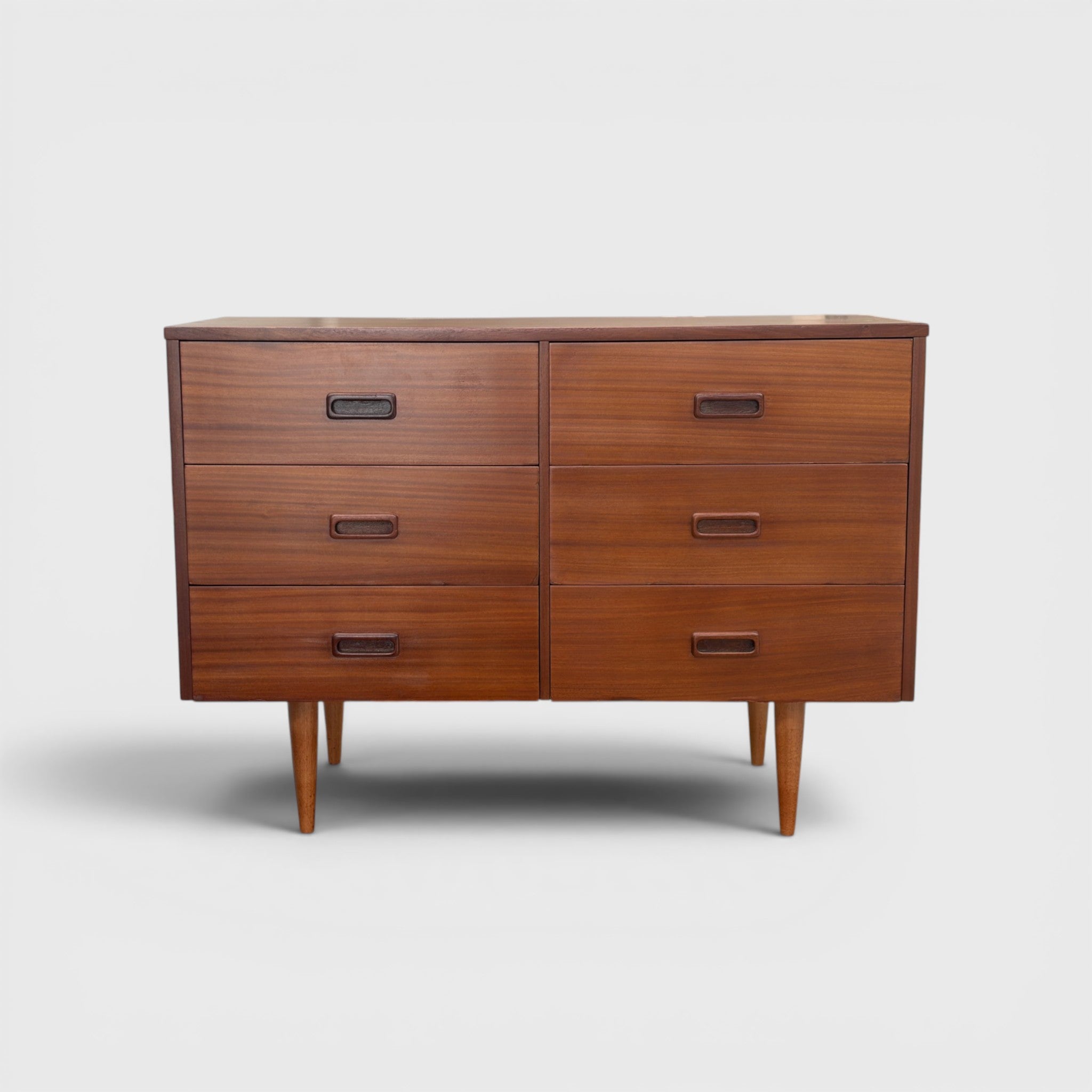 Mid-Century 6-Drawer Dresser