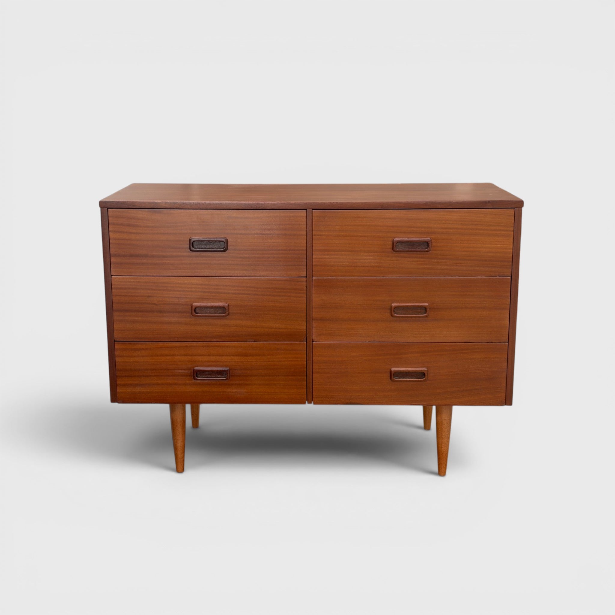 Mid-Century 6-Drawer Dresser