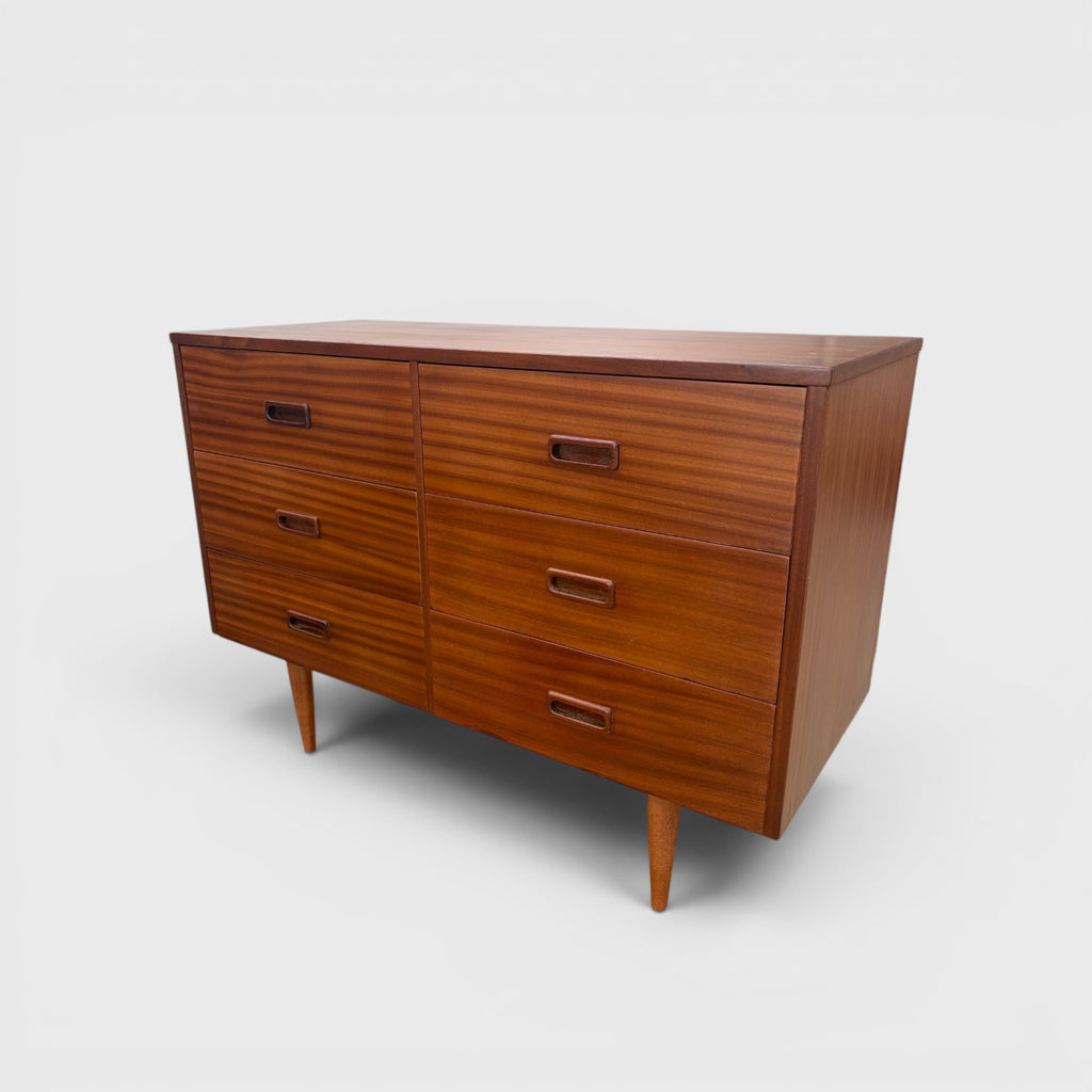 Mid-Century 6-Drawer Dresser