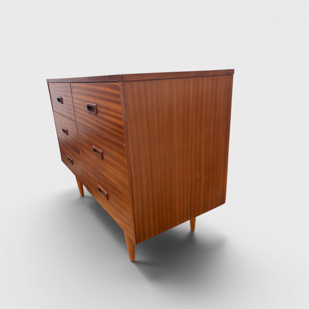 Mid-Century 6-Drawer Dresser