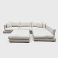 Freedom Long Island Couch + Ottoman - Alpha Natural