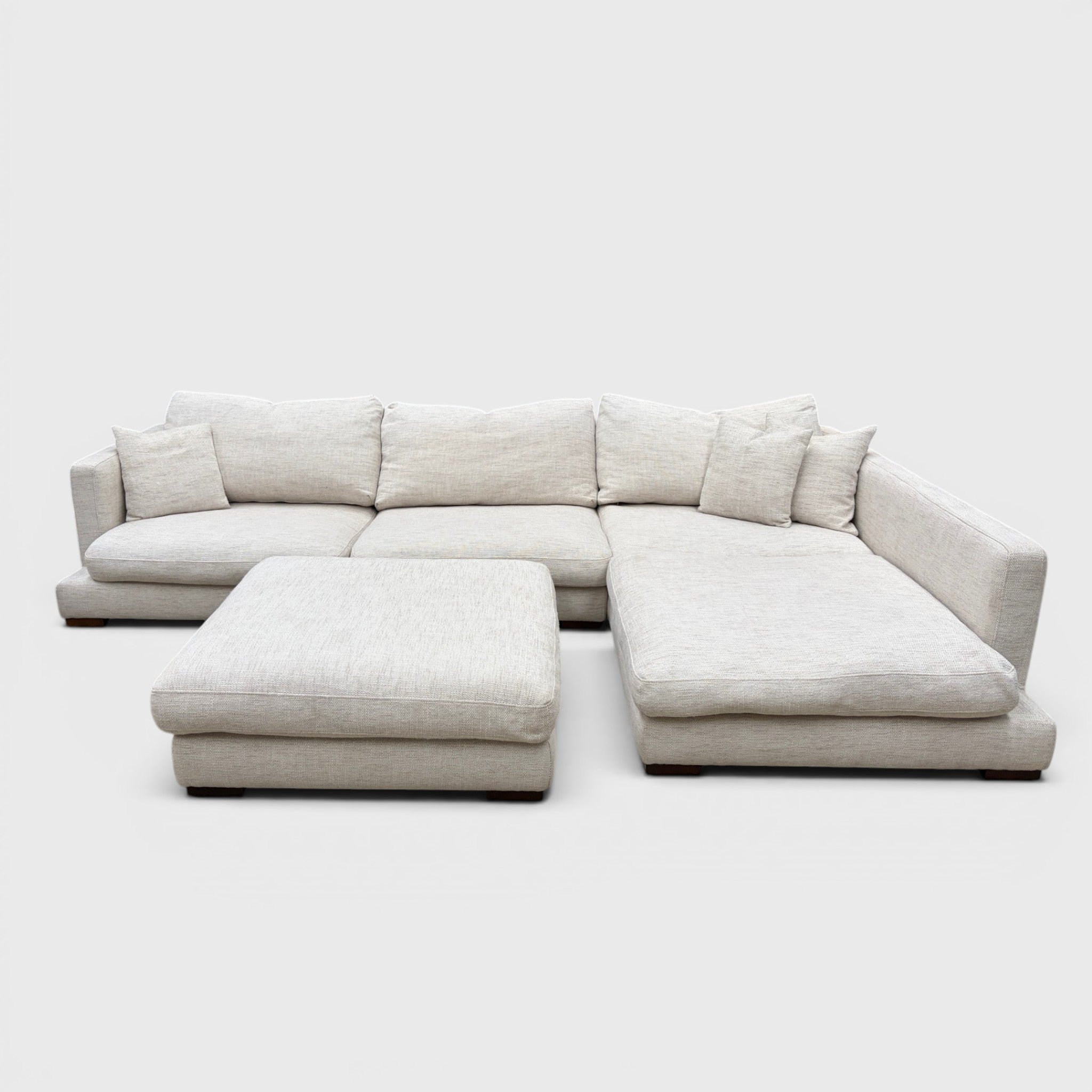 Freedom Long Island Couch + Ottoman - Alpha Natural