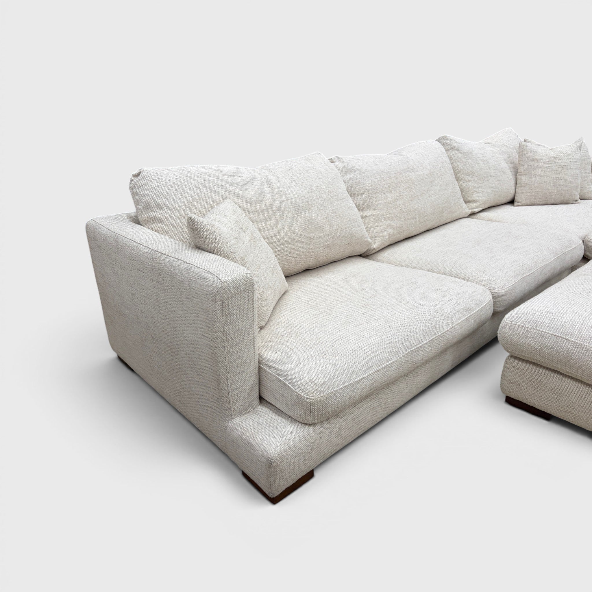 Freedom Long Island Couch + Ottoman - Alpha Natural