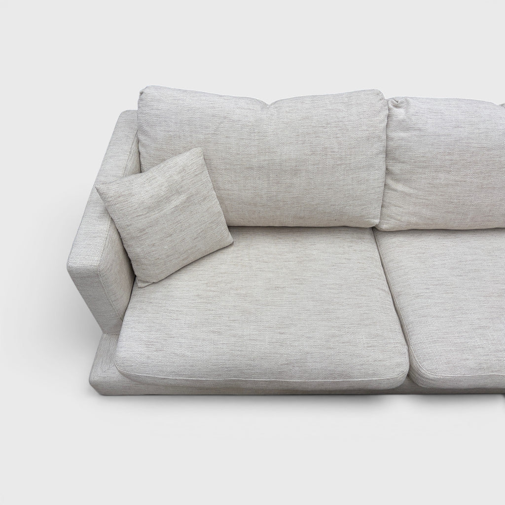 Freedom Long Island Couch + Ottoman - Alpha Natural
