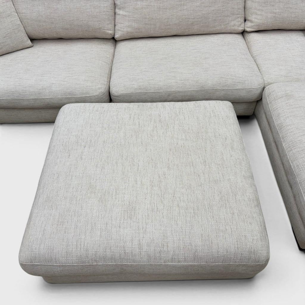 Freedom Long Island Couch + Ottoman - Alpha Natural
