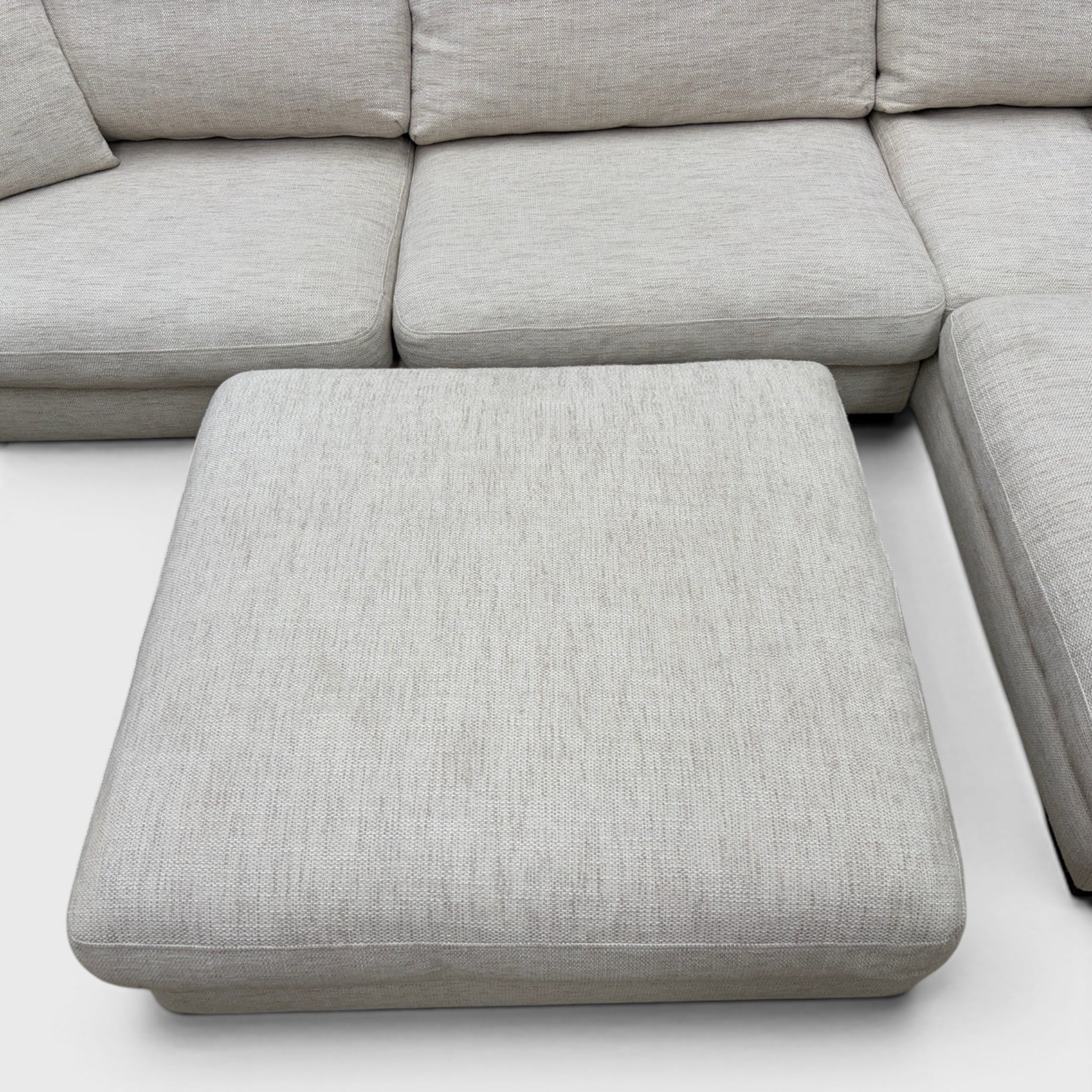 Freedom Long Island Couch + Ottoman - Alpha Natural