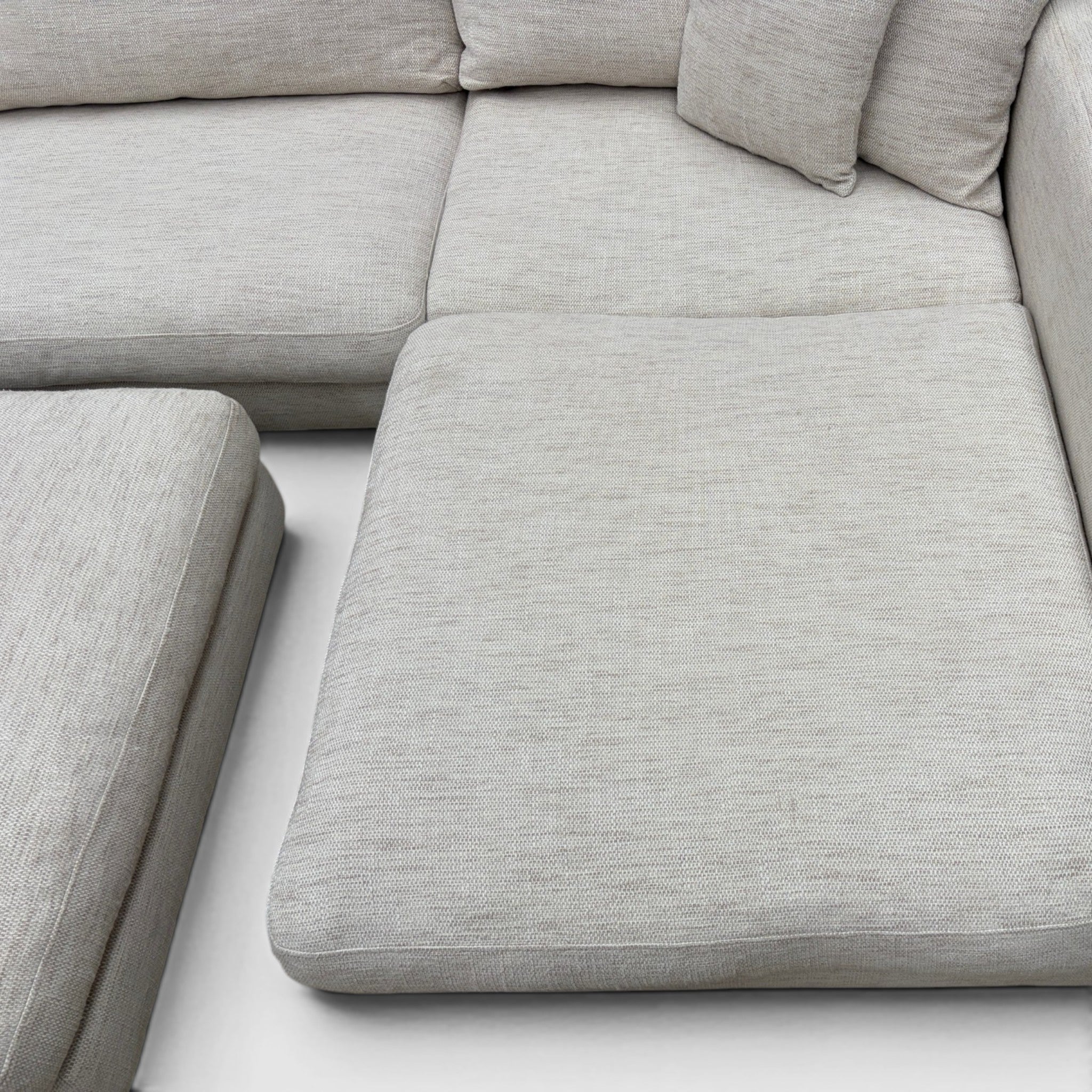 Freedom Long Island Couch + Ottoman - Alpha Natural