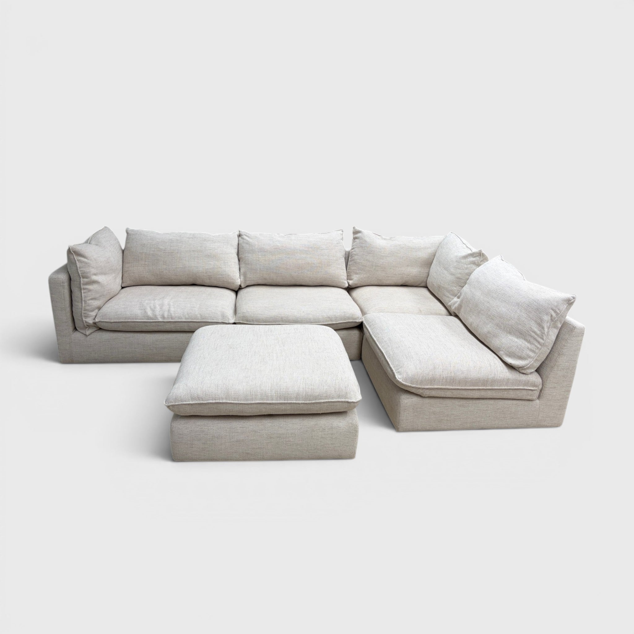 Freedom Sorrento 5-Piece Modular Couch - Alpha Natural