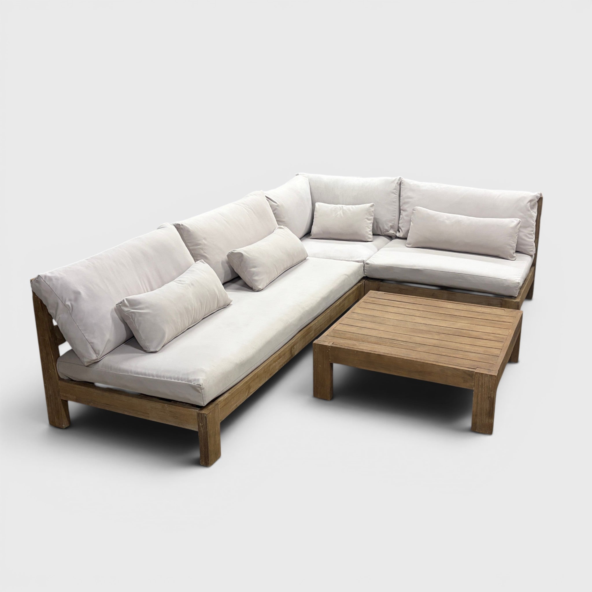 Freedom Cannes 4 Piece Corner Set - Natural