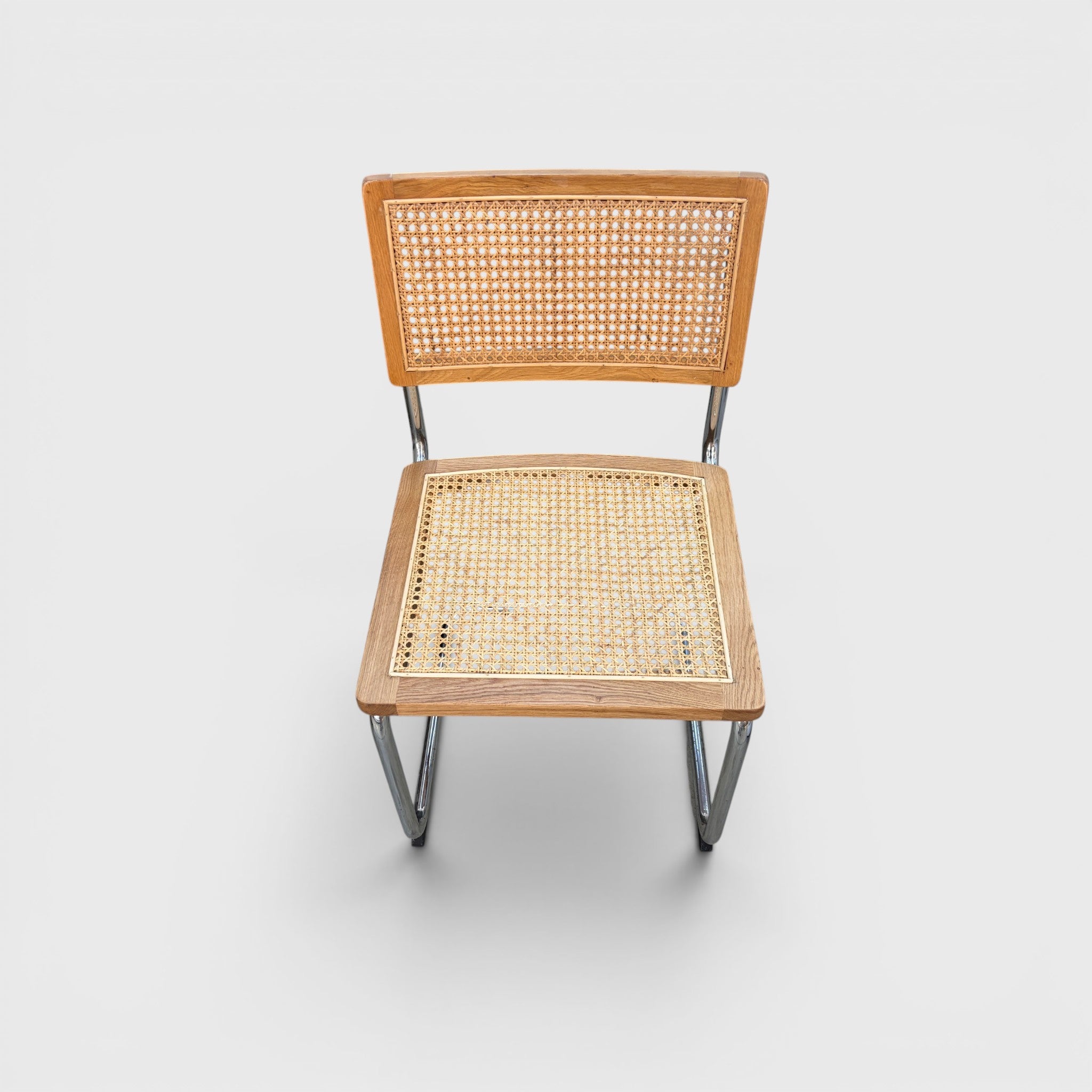 Cesca Breuer Dining Chair 4x - Natural