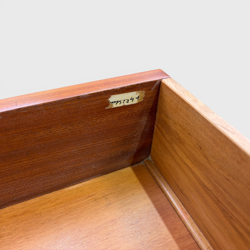 Mid-Century 2 Draw Bedside Table by Rudi Schwarz