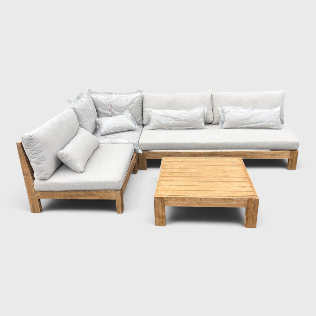 Freedom Cannes 4 Piece Corner Set - Natural