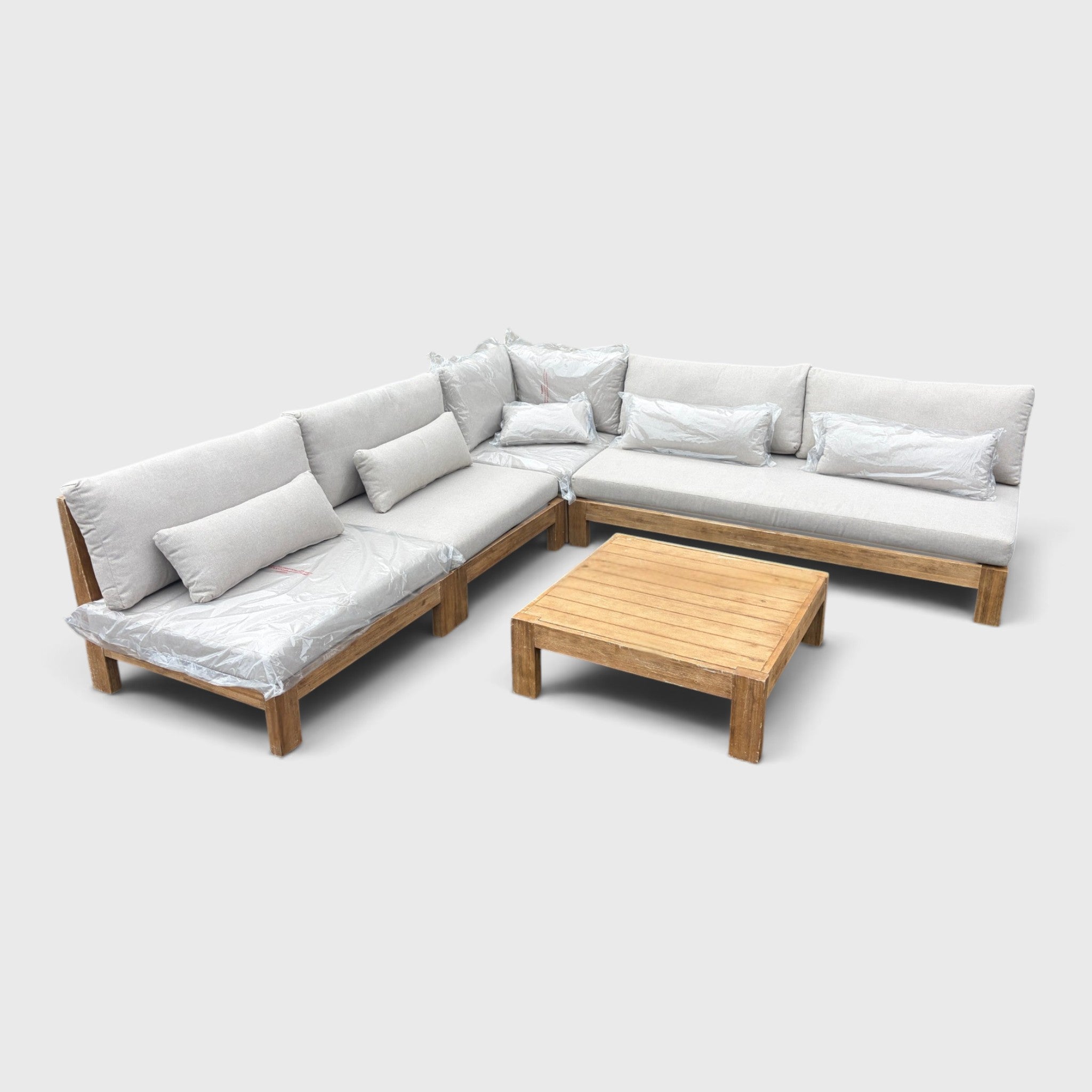 Freedom Cannes 5 Piece Corner Set - Natural