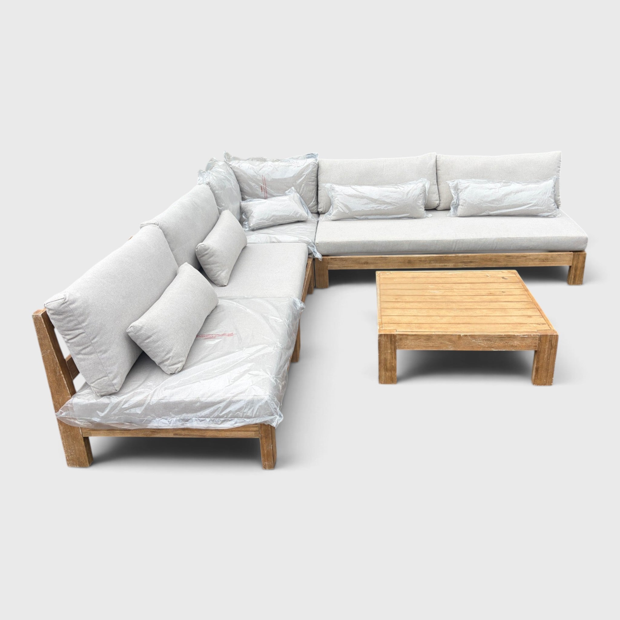 Freedom Cannes 5 Piece Corner Set - Natural