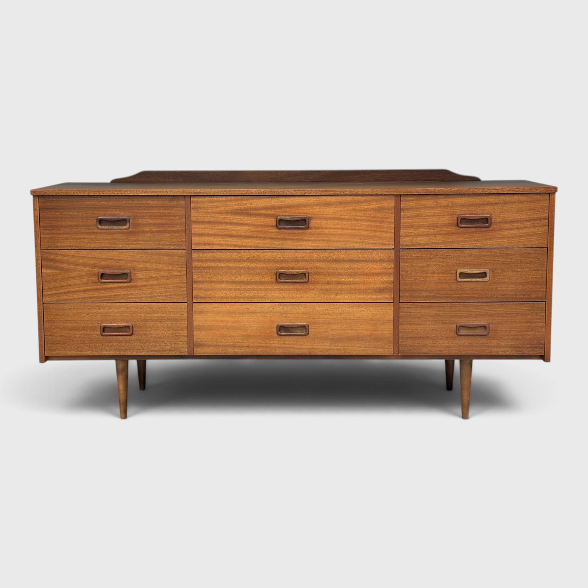 Mid-Century 9-Drawer Dresser