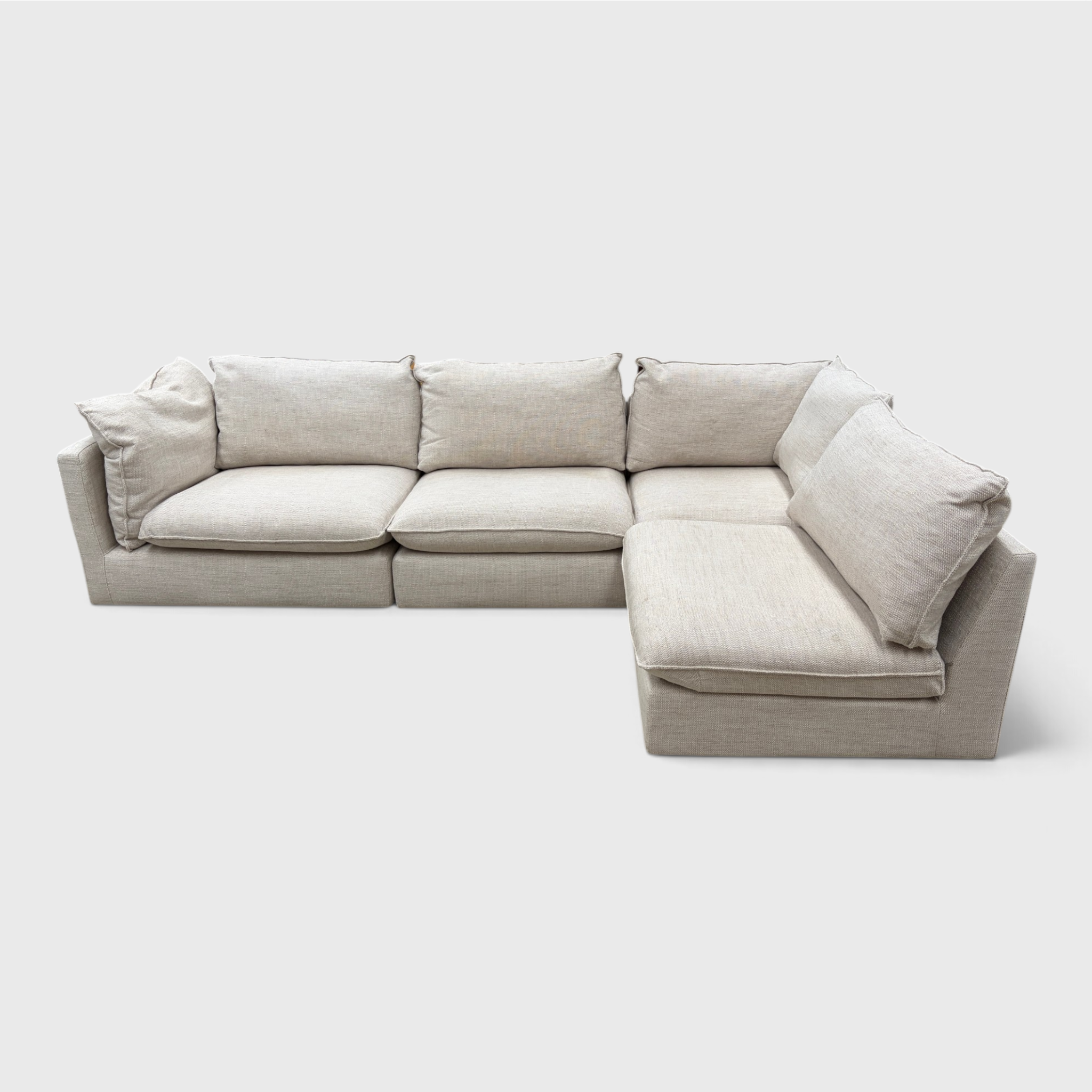 Freedom Sorrento 4-Piece Modular Couch - Alpha Natural