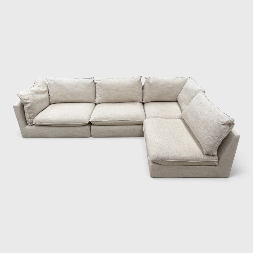 Freedom Sorrento 4-Piece Modular Couch - Alpha Natural