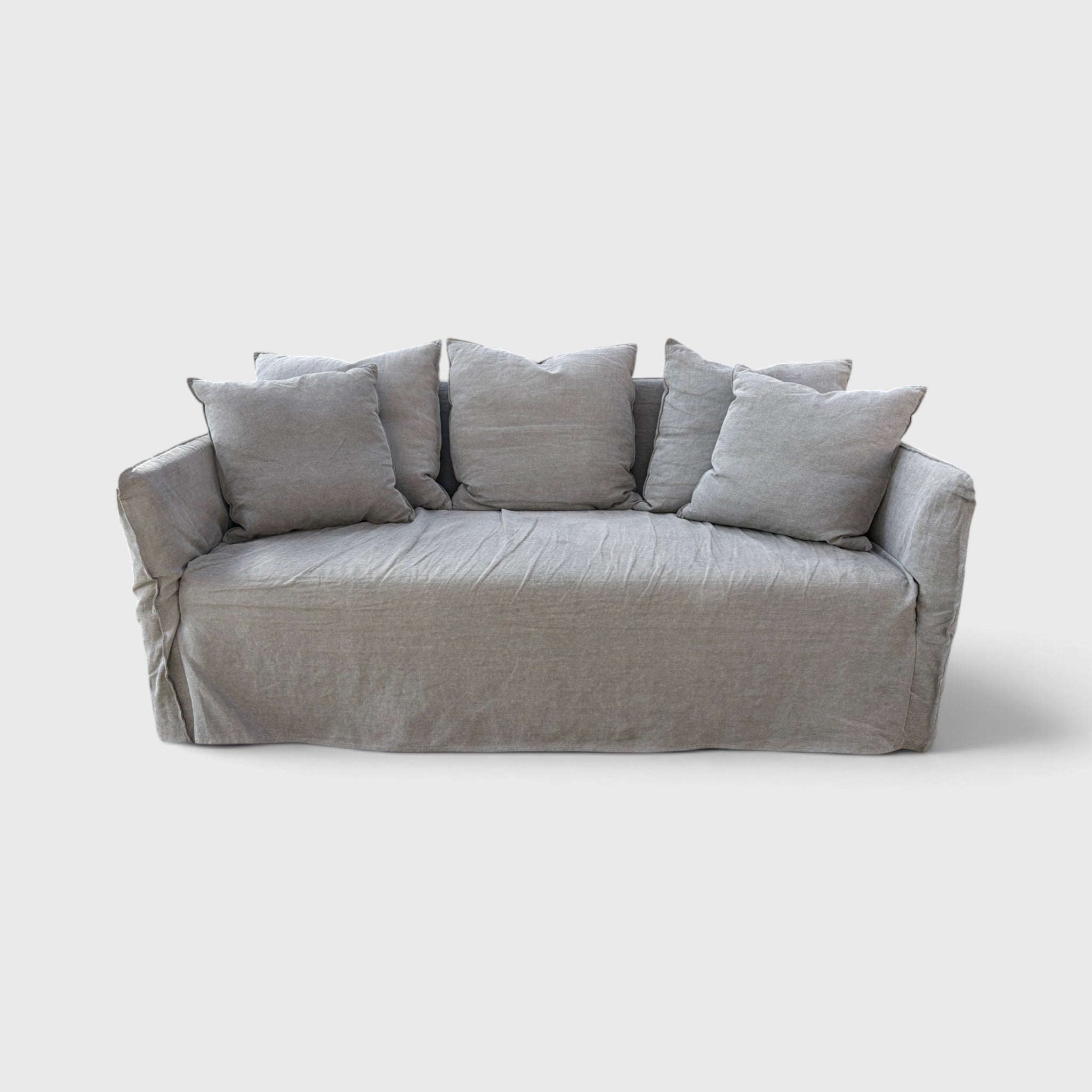 Bauhaus Joe Sofa - 1.8m Grey