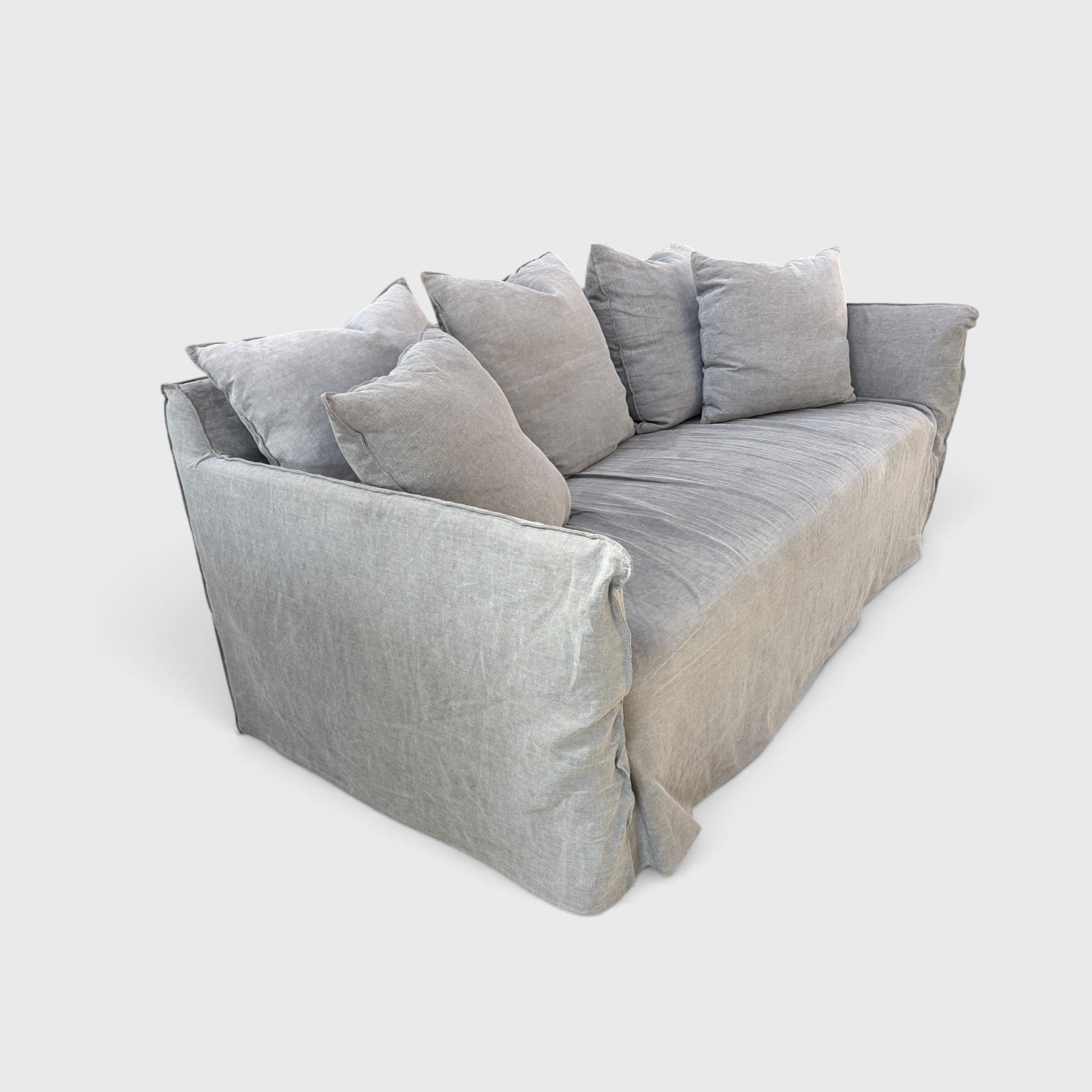 Bauhaus Joe Sofa - 1.8m Grey
