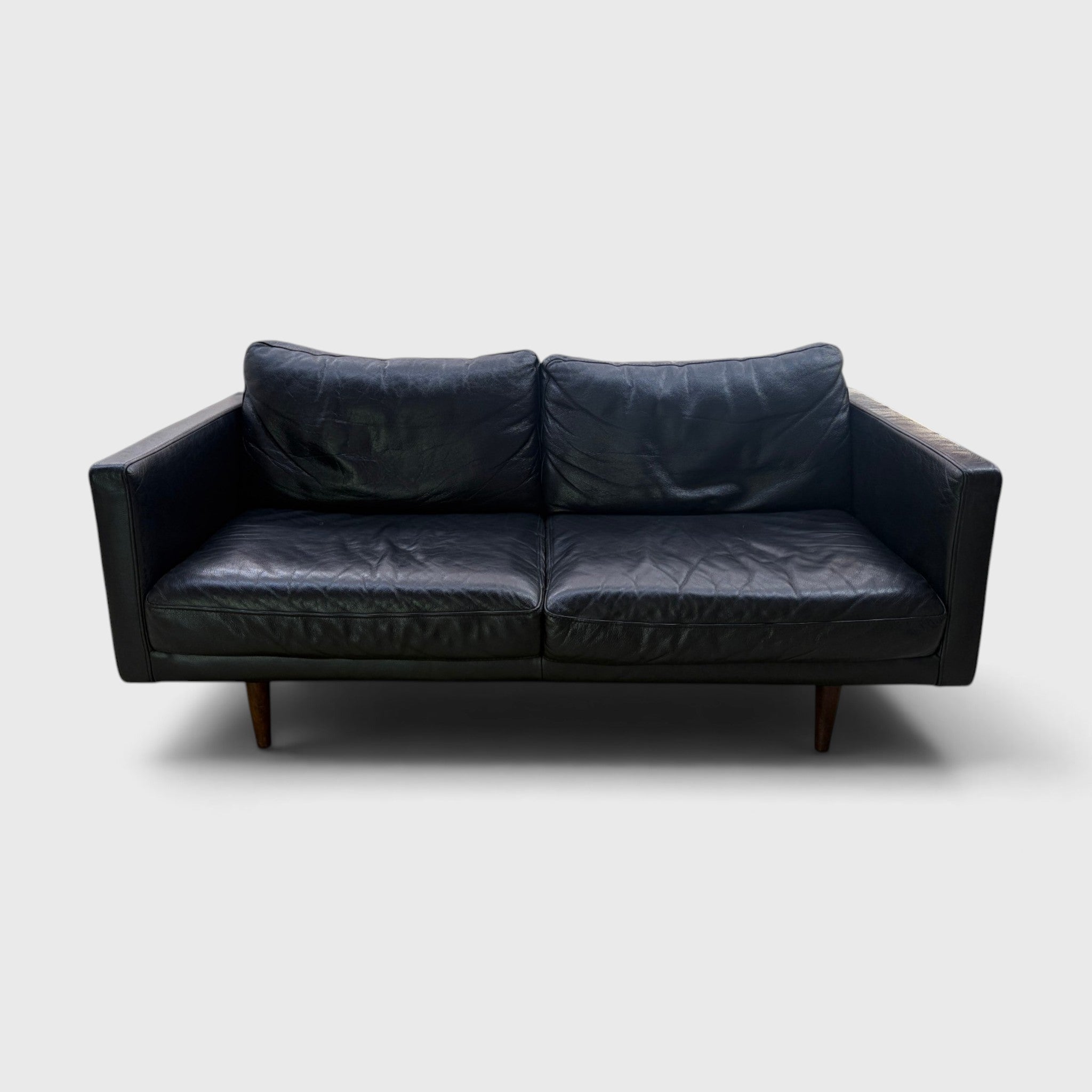 Freedom Docklands 2 Seater Leather Couch