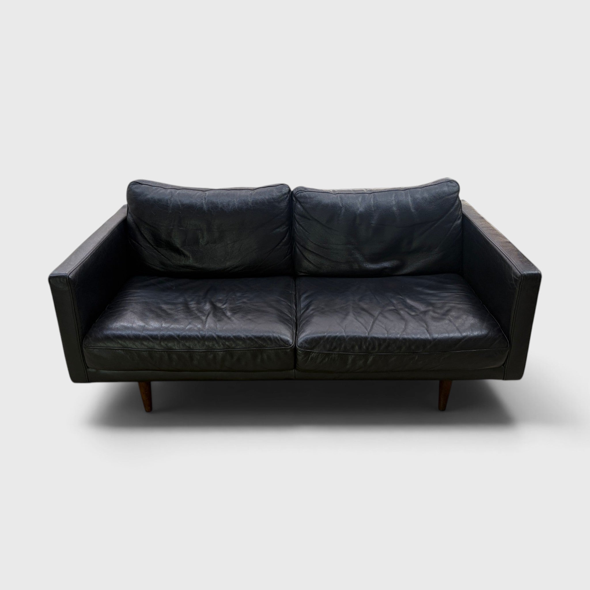Freedom Docklands 2 Seater Leather Couch