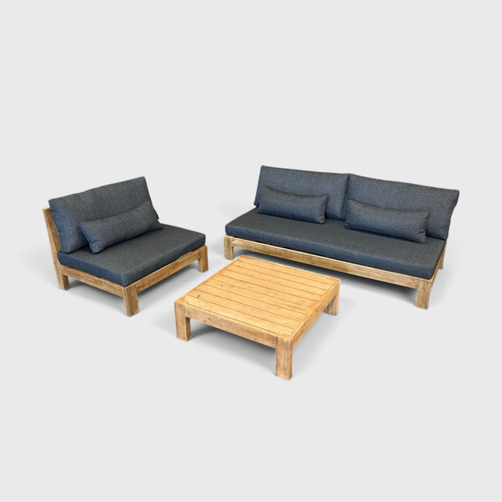 Freedom Cannes 3 Piece Set - Charcoal