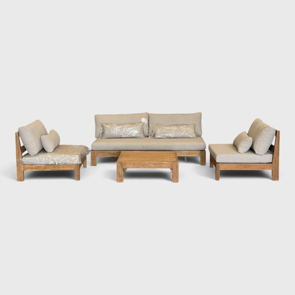 Freedom Cannes 4 Piece Outdoor Set - Natural